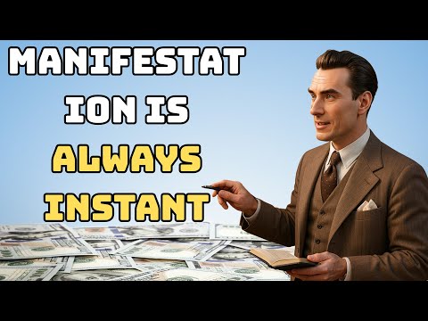 Shocking Truth: Manifestation Is Always Instant | Neville Goddard Law Of Assumption Lecture