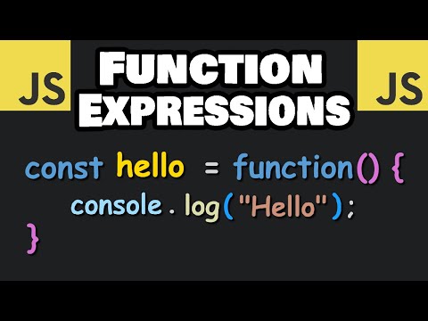 JavaScript FUNCTION EXPRESSIONS in 7 minutes! 🐣