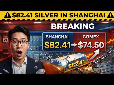 $82.41 SILVER IN SHANGHAI — The Arbitrage Gap Just BROKE the Market