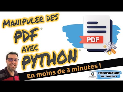 Manipuler des PDF® avec Python®