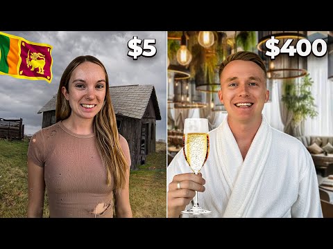 Cheapest Hotel vs Most Expensive Hotel in Sri Lanka 🇱🇰