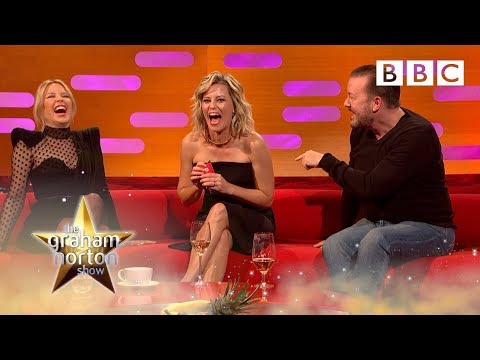 Sex boardgame has Ricky Gervais, Elizabeth Banks and Kylie in hysterics! | Graham Norton Show - BBC