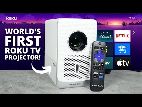 Aurzen D1R Cube REVIEW: Is Roku TV Better Than Google TV on a Projector?