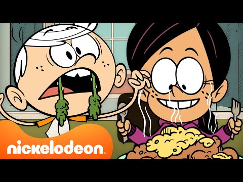 Loud House & Casagrandes Characters Eating DINNER for 71 Minutes Straight 😋 | @Nicktoons