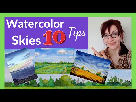 10 Watercolor Sky Tips (You Need to Know!)