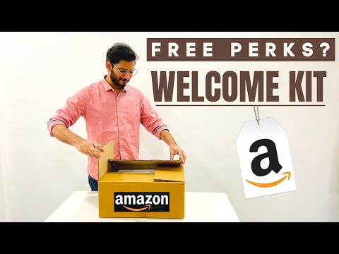 What do you get while onboarding at Amazon ? 💖