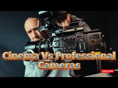 Cinema Vs Professional cameras the truth - Sony Cine Alta F55 - RED - Panasonic