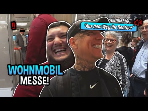 STRESS mit VERKÄUFER & 600.000 € Wohnmobil! 😳 Monte & Abu auf der Wohnmobil-Messe | MontanaBlack IRL