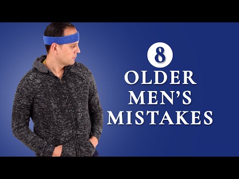 8 Mistakes Older Men Make Trying to Look Young