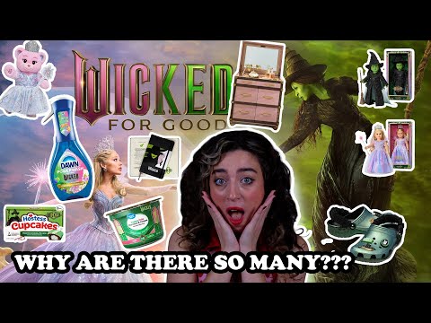 tier listing the Wicked: For Good product collabs