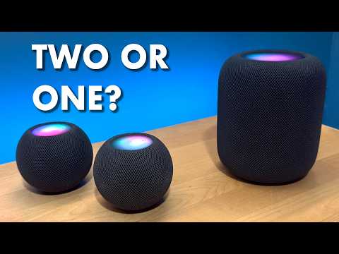 Which Sounds Better: 2 HomePod Mini or 1 HomePod?