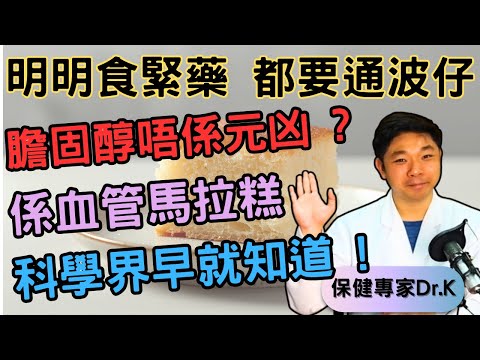 Dr. K 保健專家︱膽固醇藥照食，血管照塞 !︱科學界早知淨食藥唔得 !︱真凶竟係血管馬拉糕 ?!︱Blocked? A piece of CAKE (that block your vessel)