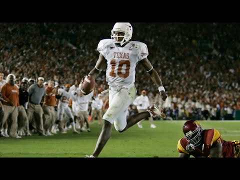 Vince Young Touchdown College Football Flashback | 2006 Rose Bowl