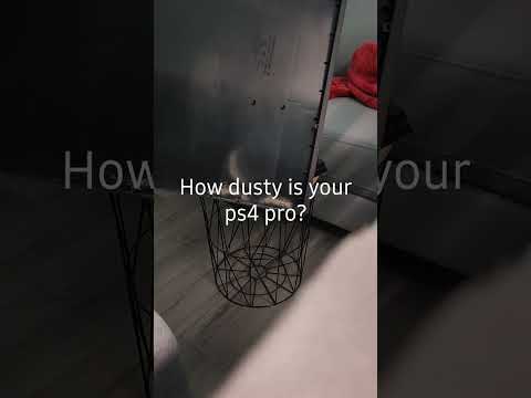 how dusty is your PS4 pro?
