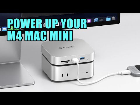 ORICO MiniLink Desktop Docking Station for M4 Mac mini Review