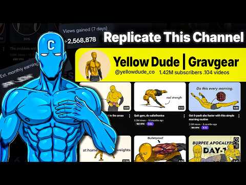 Give me 6 Minutes to Recreate Yellow dudes Channel Using Ai