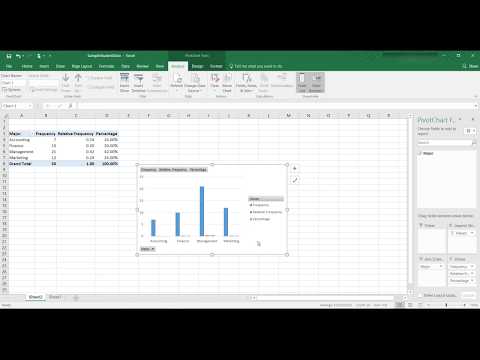 Using Pivot Tables For Categorical Data in Excel