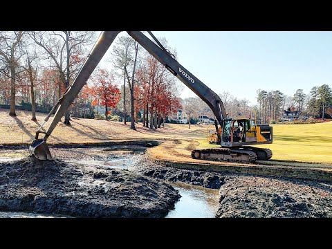 Dredging The Famous Mill Dam Pond Out Again