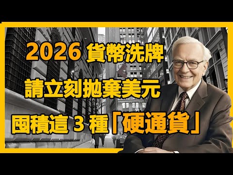 2026貨幣洗牌,請立刻拋棄美元,囤積這3種「硬通貨」