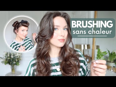 LA MEILLEURE TECHNIQUE DE BRUSHING SANS CHALEUR ! | SleepingBeauty