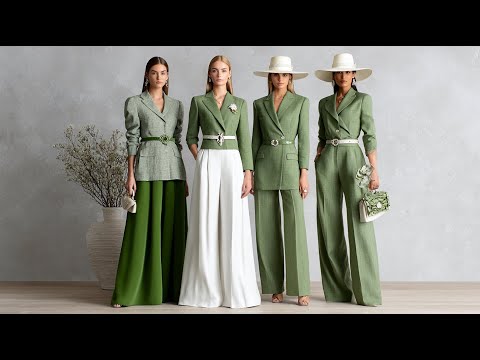 Ralph Lauren SS 2026 Sage Green & Mist Grey – Refined Summer Elegance for Women