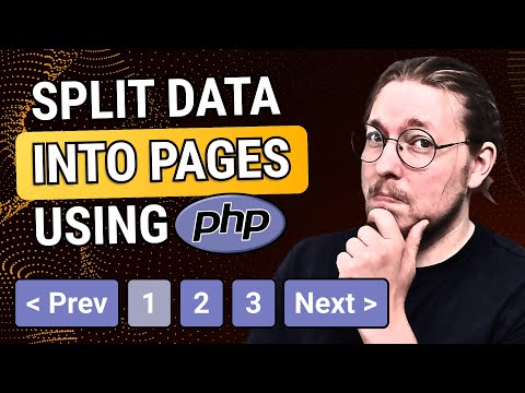 How to Split Data into Pages Using PHP (Pagination Tutorial)