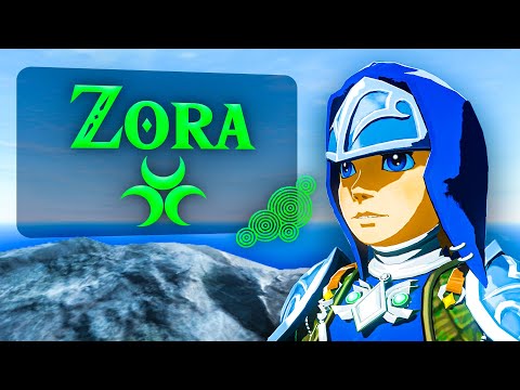 Zelda TotK als ZORA durchspielen!