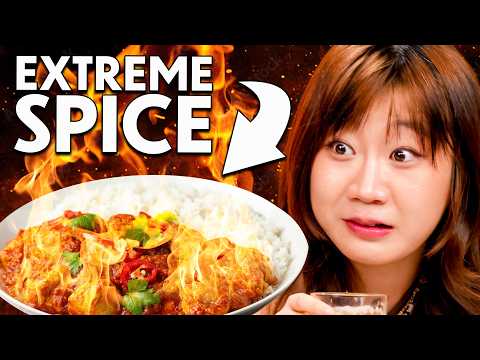 Firefighters Vs. World’s Hottest Foods!