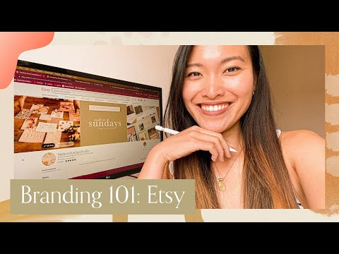 How to brand your Etsy Shop || Tips for setting up as a beginner