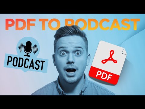 Turn PDFs into Podcast Using Two FREE AI tools