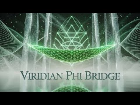 Viridian Phi Bridge | 4.32 Hz Theta Coherence Grid | NO WIND