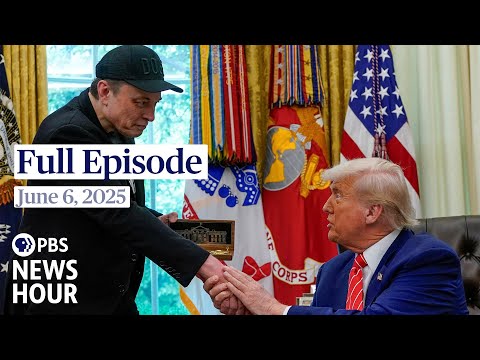 PBS News Hour full episode, June 6, 2025