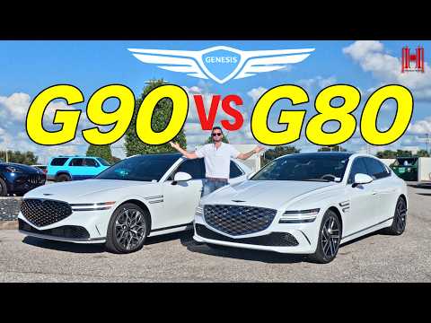 2026 Genesis G90 vs G80: Full Specs & Test Drive