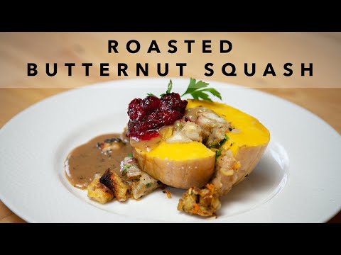 Holiday Turkey style Roasted Butternut Squash - ep.6 - French-ie Cuisine