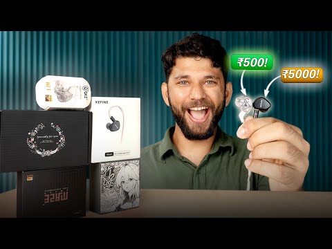 We Tried Cheap to Expensive wired IEMs from 500 to 5,000!