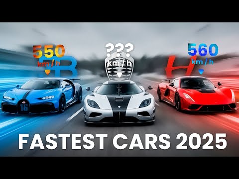 Fastest Cars 2025 – The NEW Kings of Speed (Top 10 Ranked)