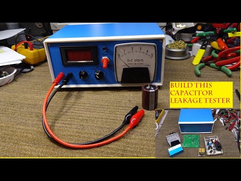 Capacitor Leakage Tester Build  - Antique Wireless Museum