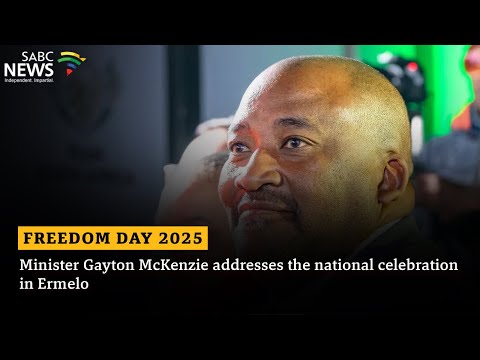 Freedom Day 2025 | Minister Gayton McKenzie addresses the national celebration in Ermelo
