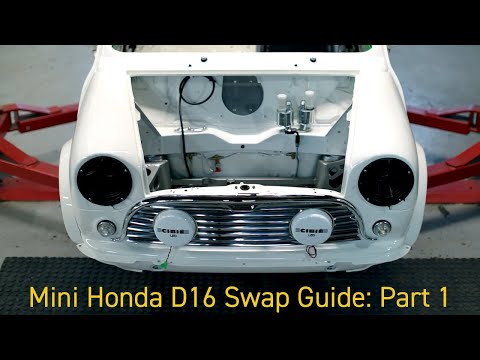 SMCO Ultimate Classic mini Honda D16 Kit Install: Part 1