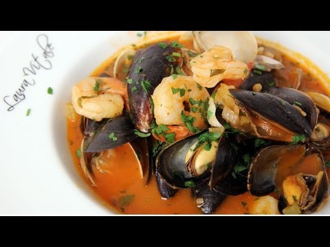Homemade Cioppino Recipe - Laura Vitale - Laura in the Kitchen Episode 263