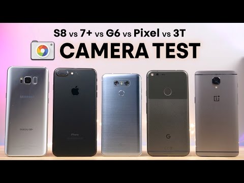 Galaxy S8 vs 7 Plus vs LG G6 vs Pixel vs 3T CAMERA Test!