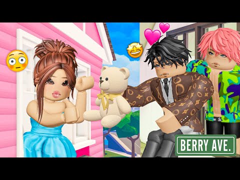 TWO Bad Boy Billionaire Fell For A Poor Girl Next Door 💖Berry Avenue Story💖