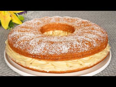 Cake in 5 minutes! The famous French cake that melts in your mouth! Easy and delicious
