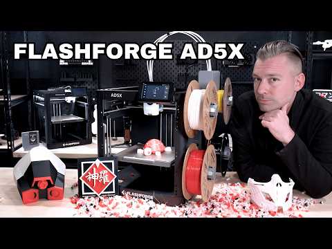 Flashforge AD5X - A Better Multi Color Upgrade?