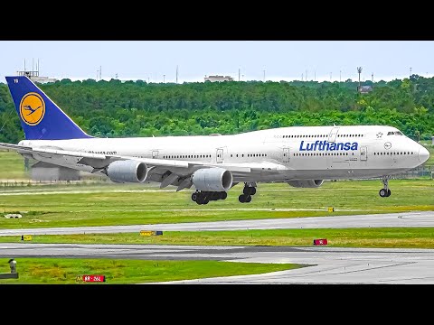 60 MINS of Plane Watching at Houston George Bush Airport 🇺🇸