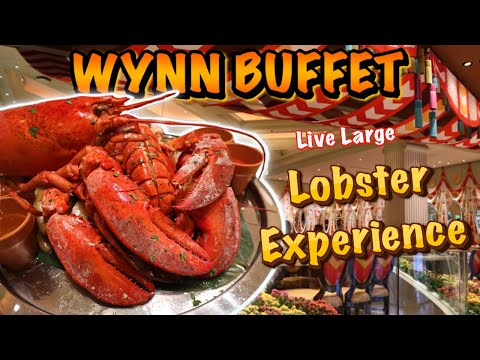 Wynn Buffet WHOLE MAINE LOBSTER at Wynn Casino Las Vegas