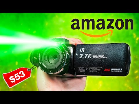Testing the CHEAPEST Night Vision Camera on Amazon...