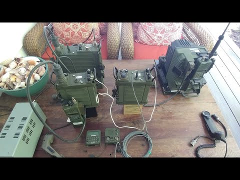 Demonstration of the Harris RF-7800R-RC Remote Control Units