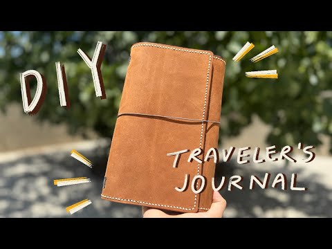 DIY Louise Carmen-inspired traveler’s journal! (free self-drafted pattern, beginner friendly!)