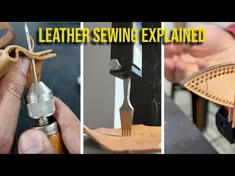 Every Leather Sewing Method I've Tried // Beginner to Advanced